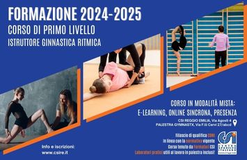 RITMICA: Corso di 1° livello 2024/2025