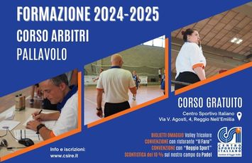 Pallavolo: Corso Arbitri - Marzo 2025